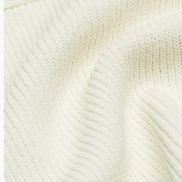 Aritzia Wilfred Cayenne Top crop top sweater backless white size medium - Picture 5 of 8